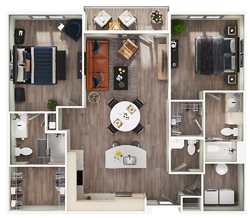 2940 Disney Street 1-2 Beds Apartment for Rent - Photo Gallery 24